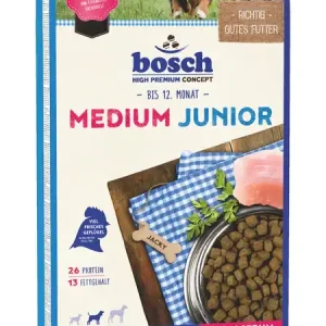 bosch Medium Junior 15kg Hundetrockenfutter Neu Im Sortiment